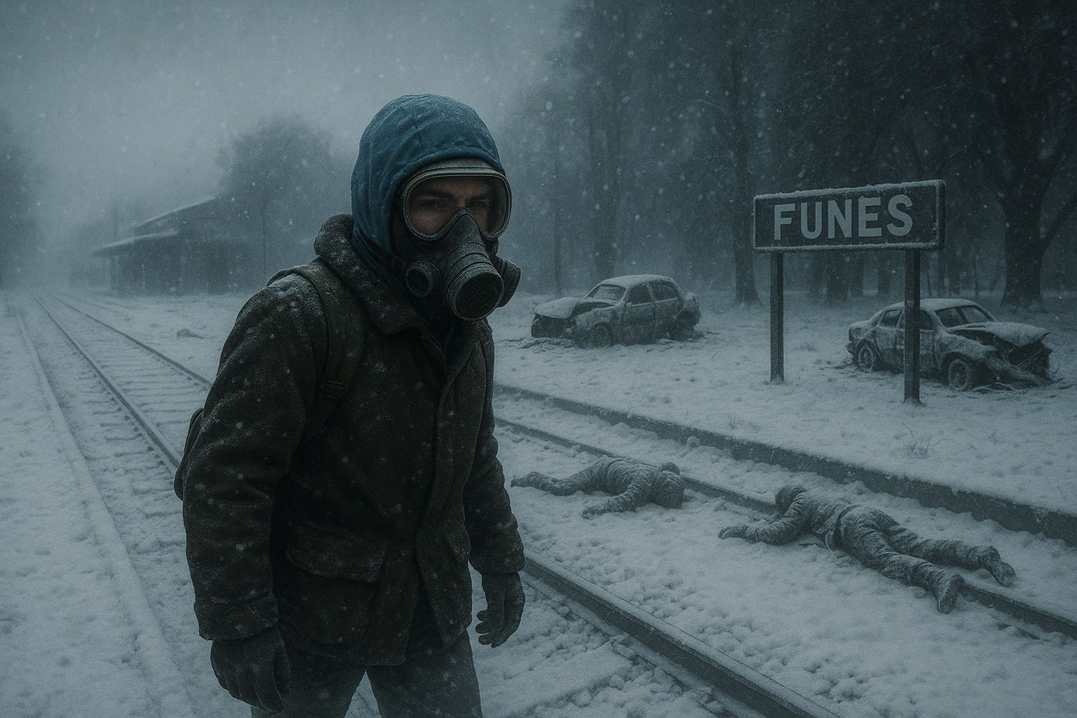 El Eternauta en Funes: así se vería la ciudad bajo la nieve tóxica de la exitosa serie argentina de Netflix